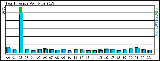 Hourly usage